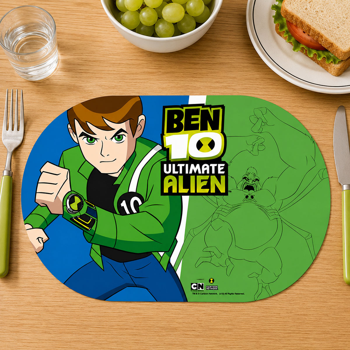 Petit Set de table Ovale Ben 10