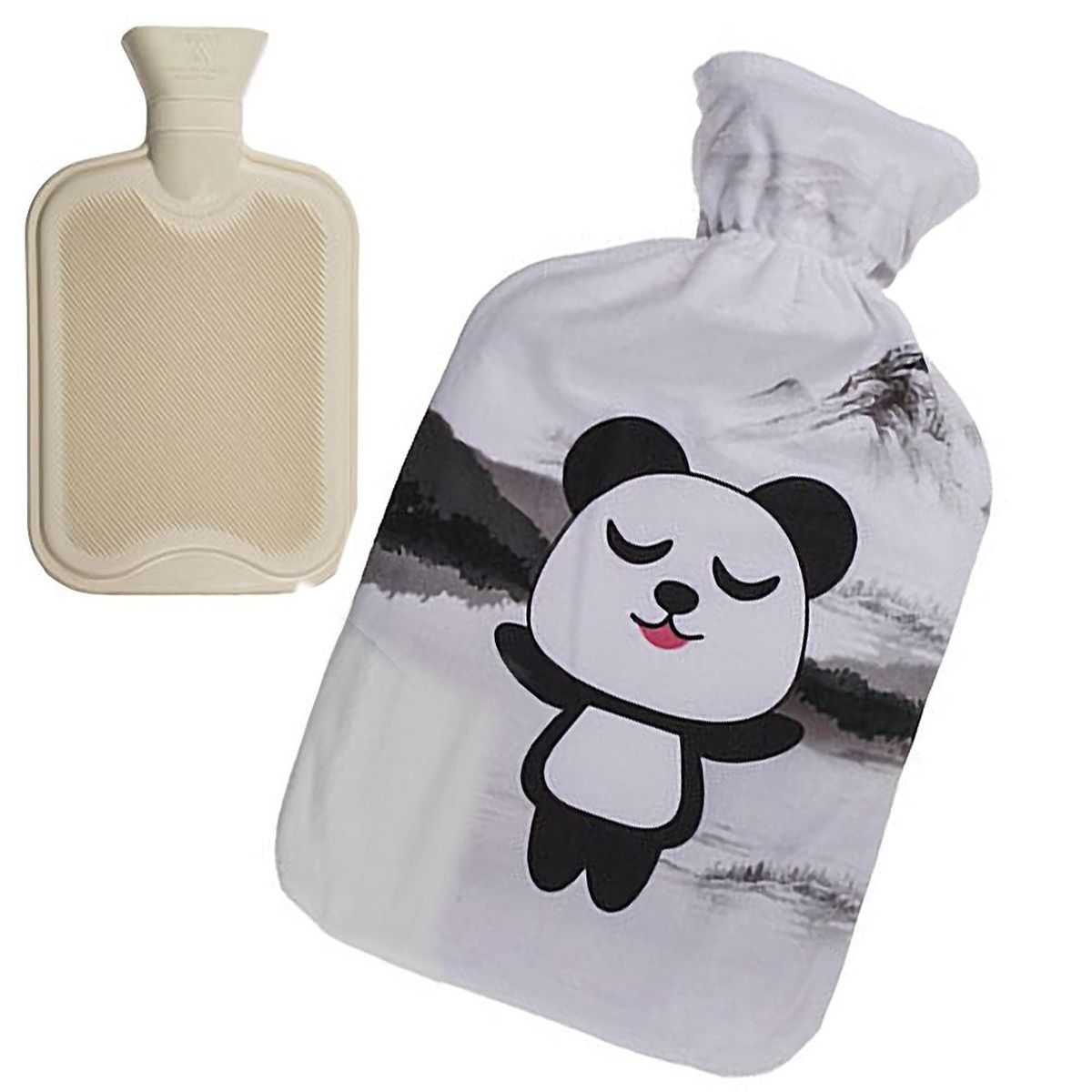 Bouillotte Panda 1.7 litres 34 x 18 cm - Dodo