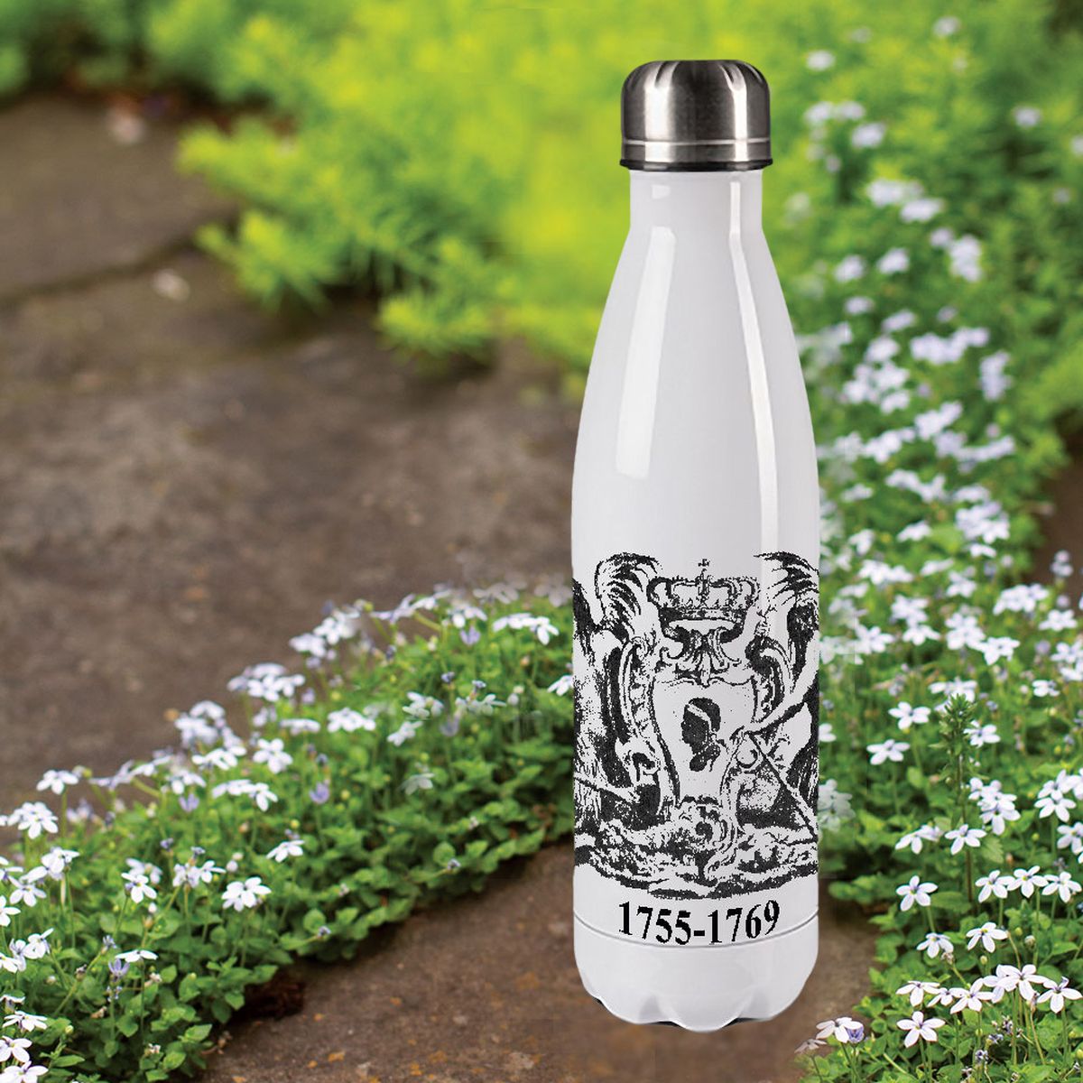 Gourde isotherme en inox sublime Nation Corse - 750 ml