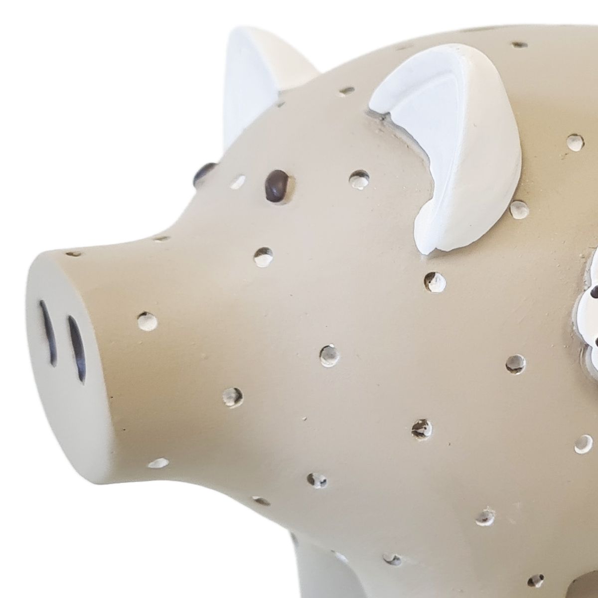 Tirelire Cochon Taupe - Mi Hucha