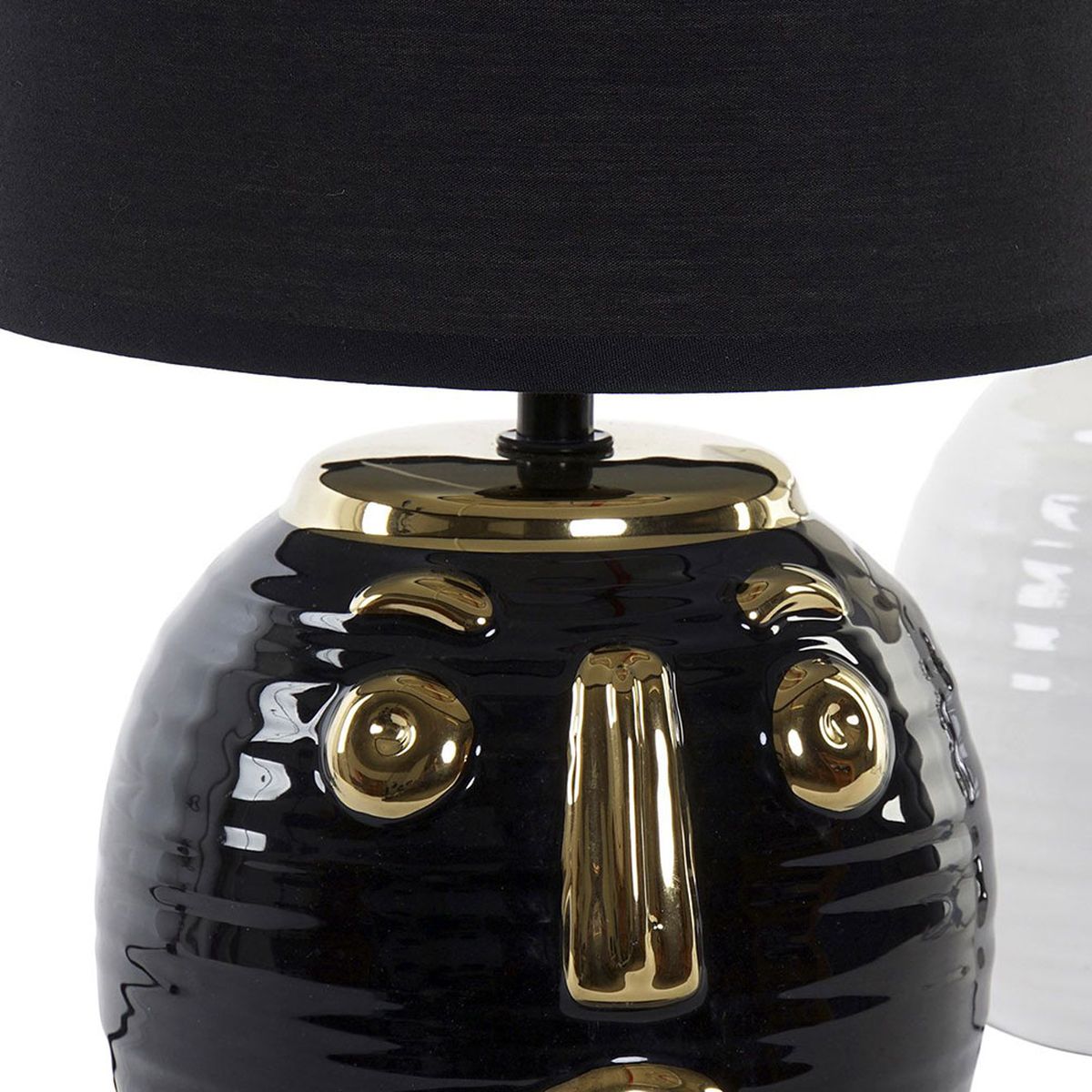 Lampe à poser Monkey, rose, céramique, hauteur 28 cm, E14