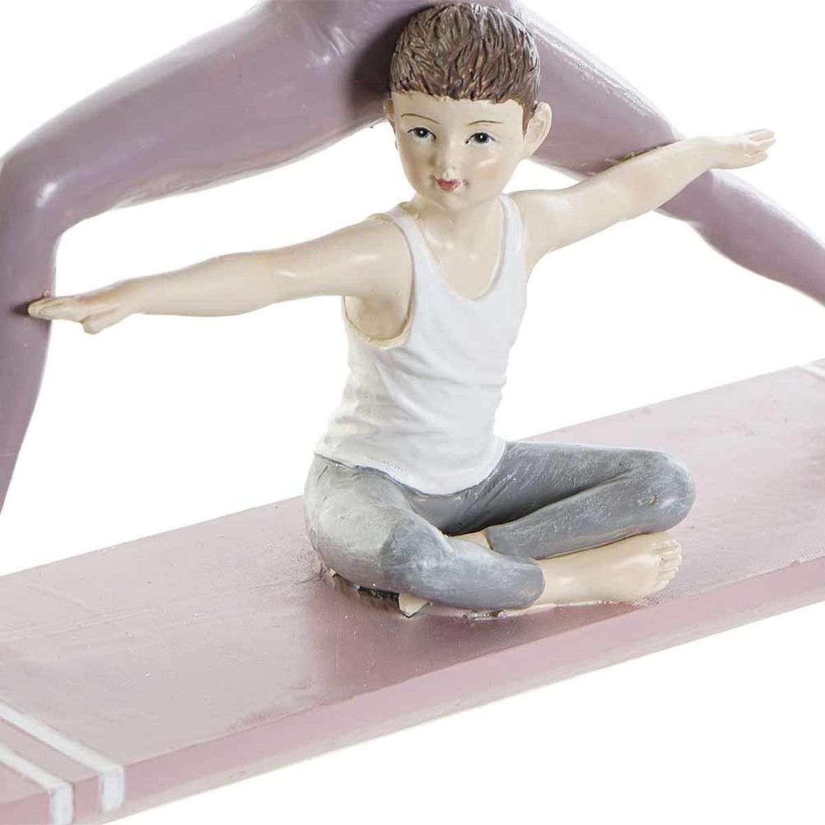 Figurine Maman Yogin et son enfant 19 cm