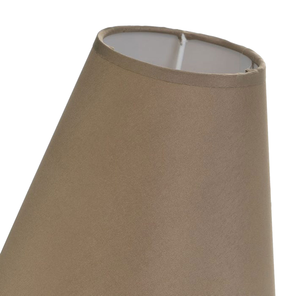 Petit Abat-jour conique Marron - 15.5 cm