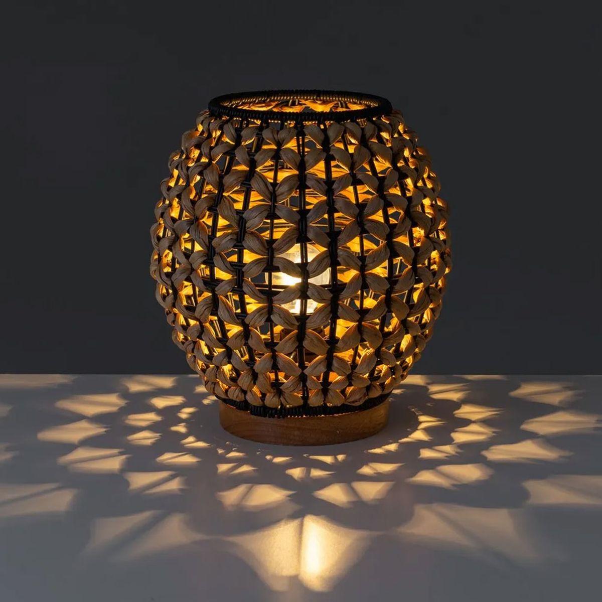 Lampe  poser en Jacinthe d'eau 23 cm