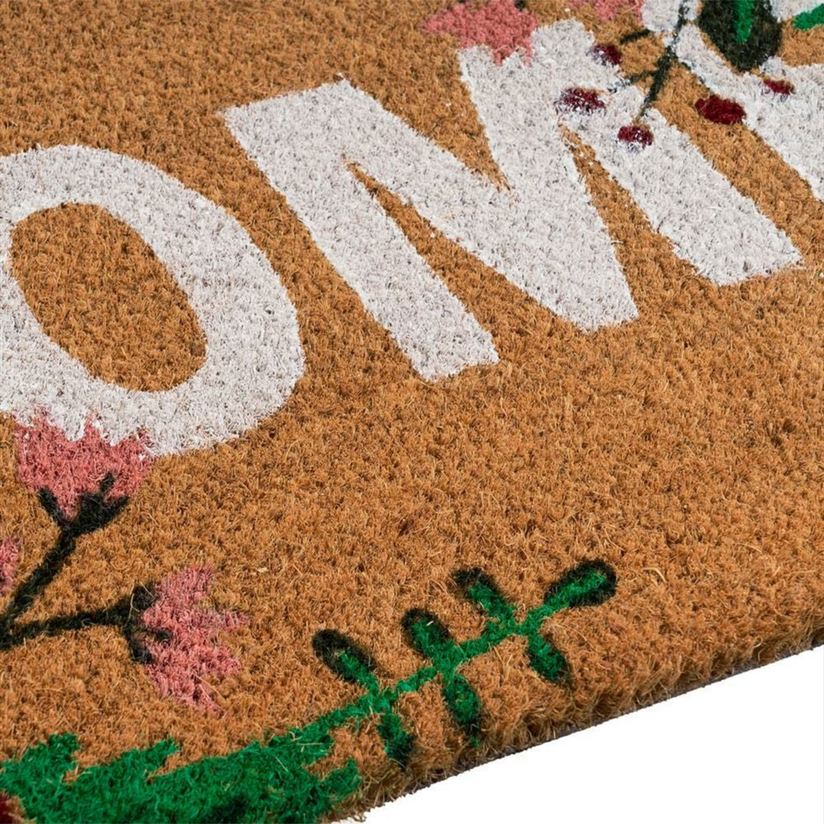 Paillasson Home Floral  Accueil en Fleurs