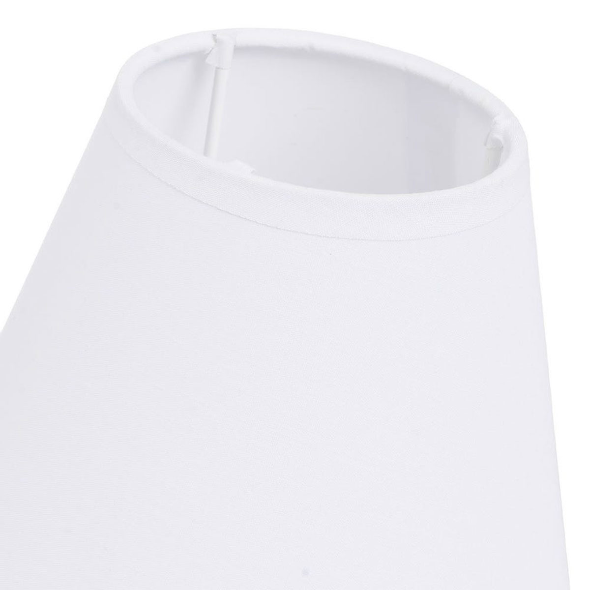 Petit abat-jour blanc � Hauteur 15 cm
