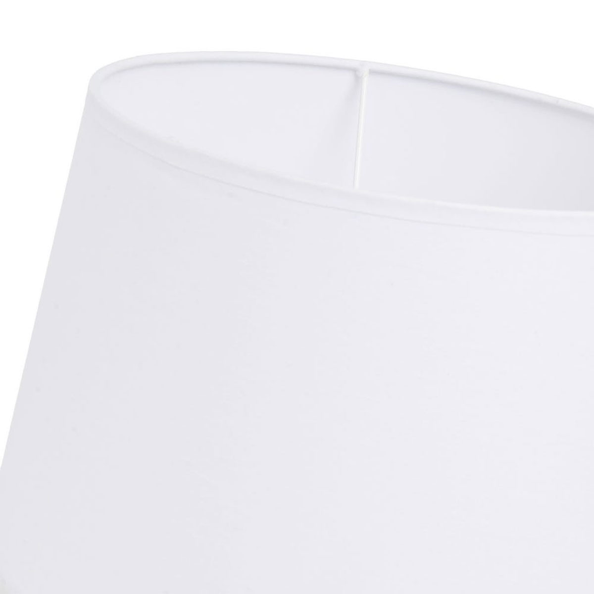 Abat-jour blanc � Hauteur 18,5 cm