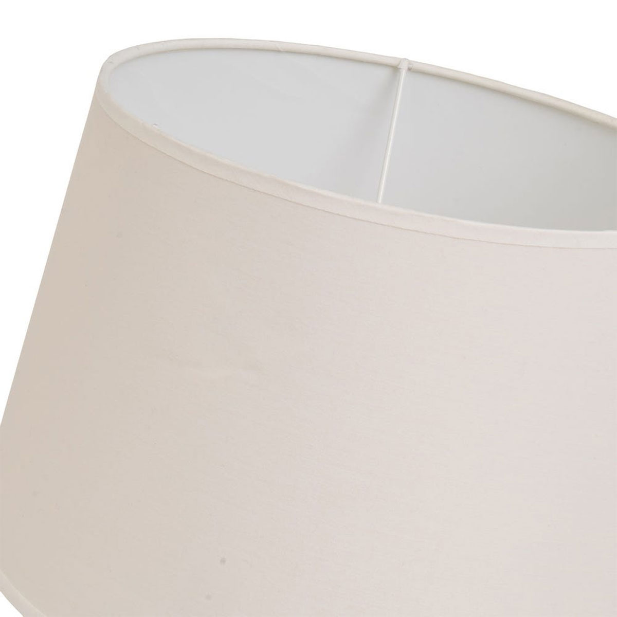 Abat-jour beige � Hauteur 18,5 cm