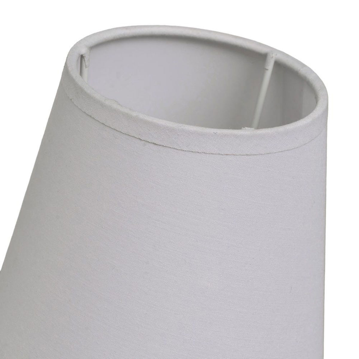 Petit abat-jour gris 13 cm