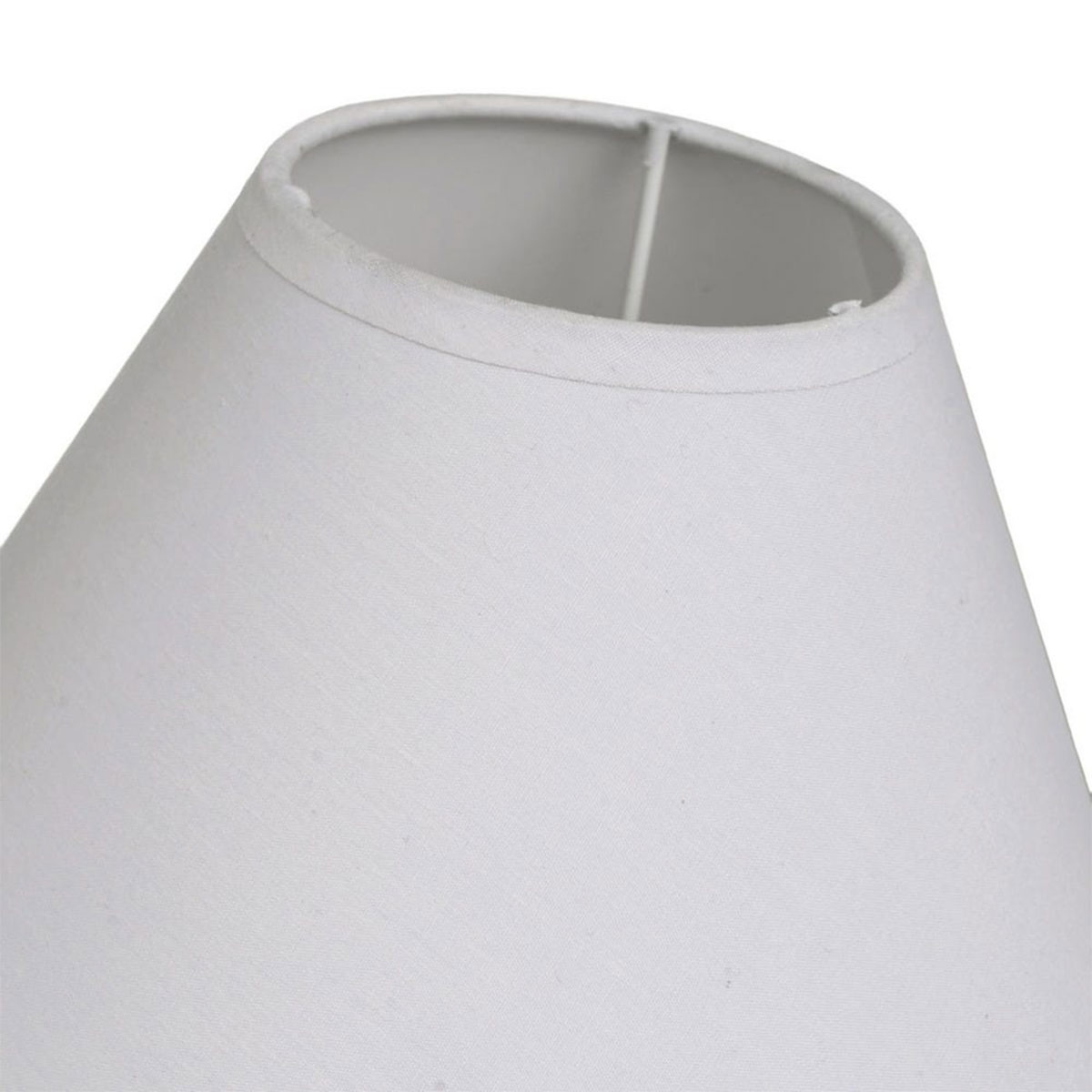 Abat-jour conique gris clair 22 cm