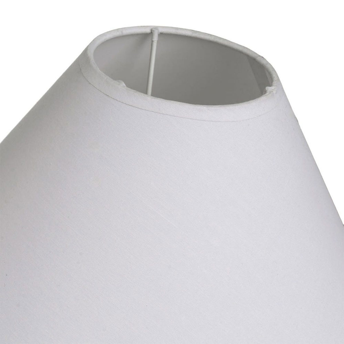 Abat-jour conique gris clair 30 cm