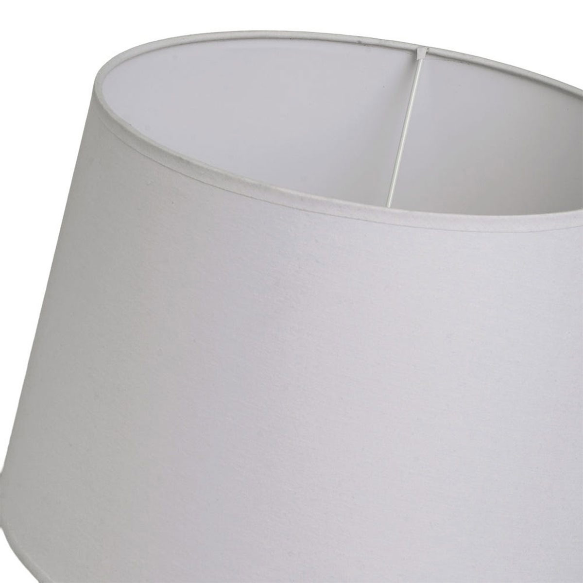 Abat-jour cylindrique gris 35 cm