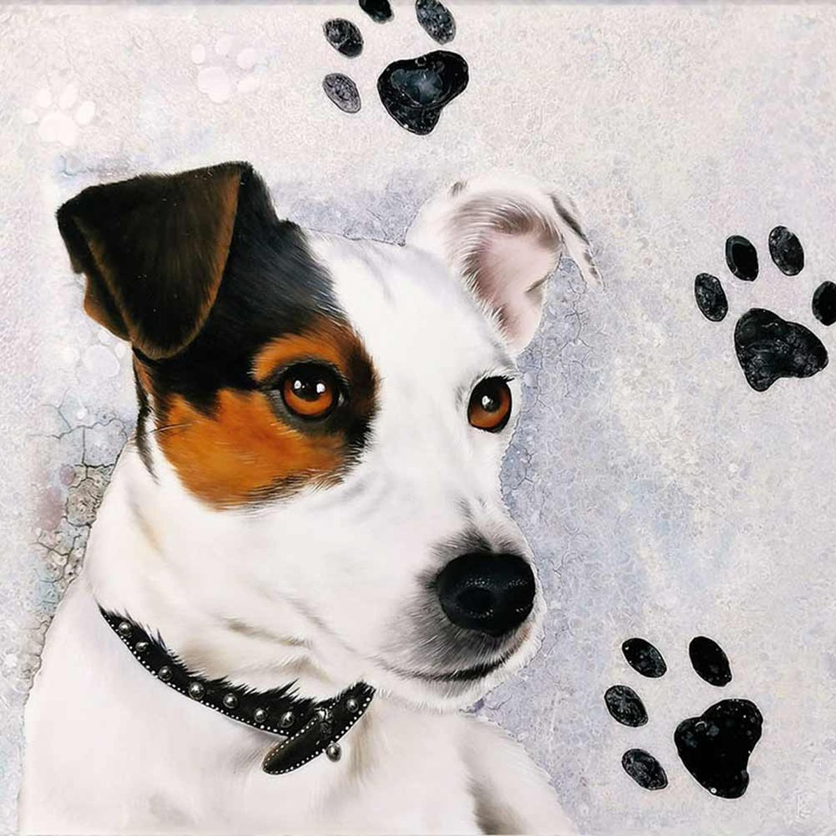 Mini Plateau en mlamine - Jack Russel