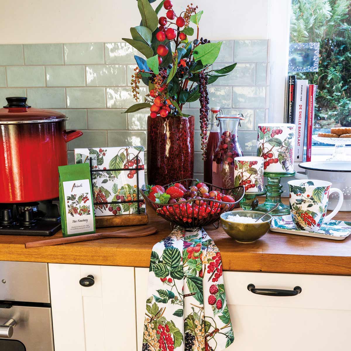 Mug en Porcelaine fine - Fruits frais