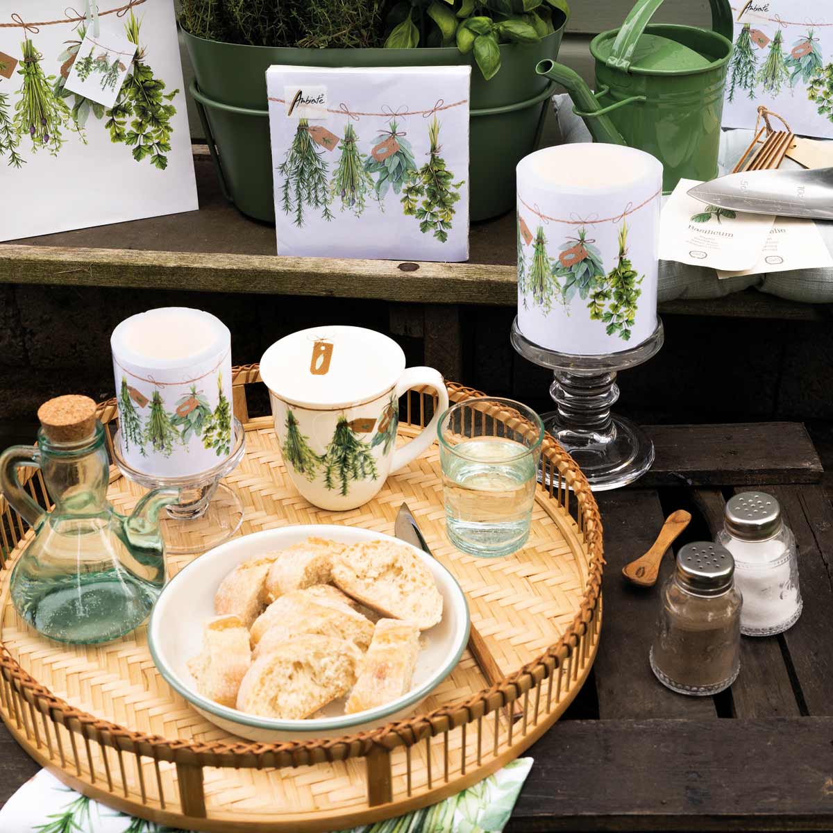 Mug en Porcelaine fine - Herbes Fraiches