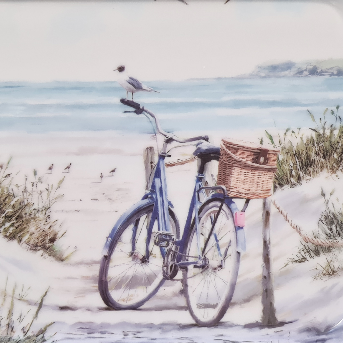 Mini Plateau en mlamine - Vlo  la plage