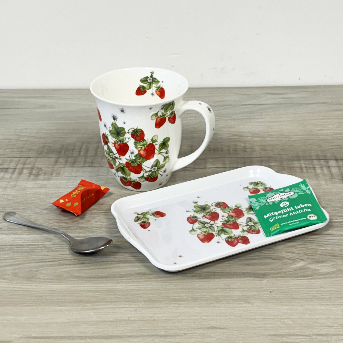 Mug en Porcelaine fine - Fraises dlicieuses