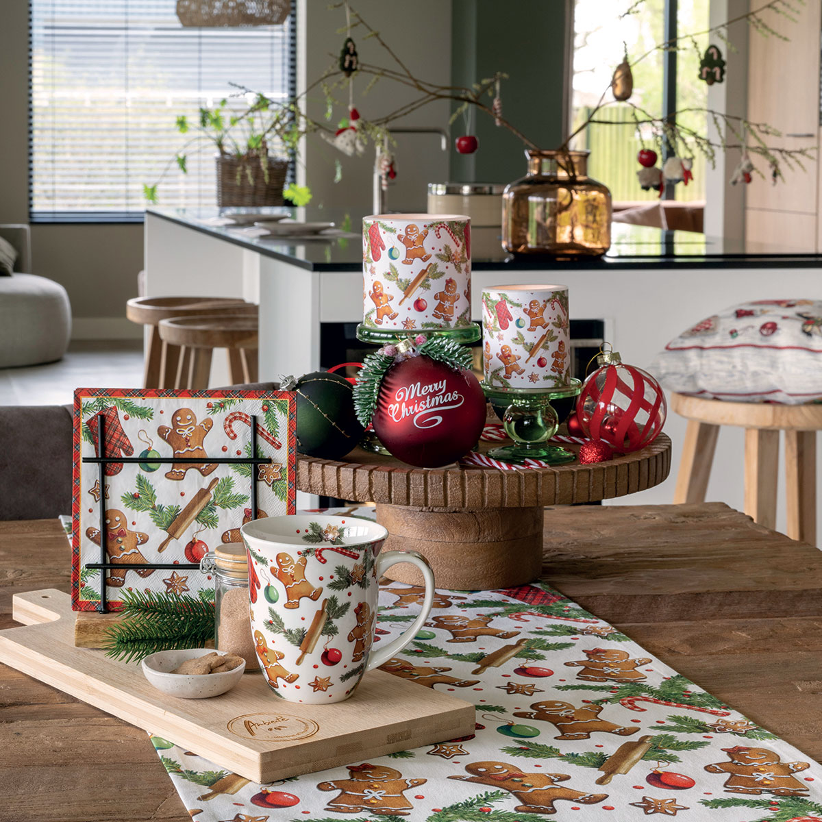 Mug en porcelaine fine � Biscuits pain d��pices