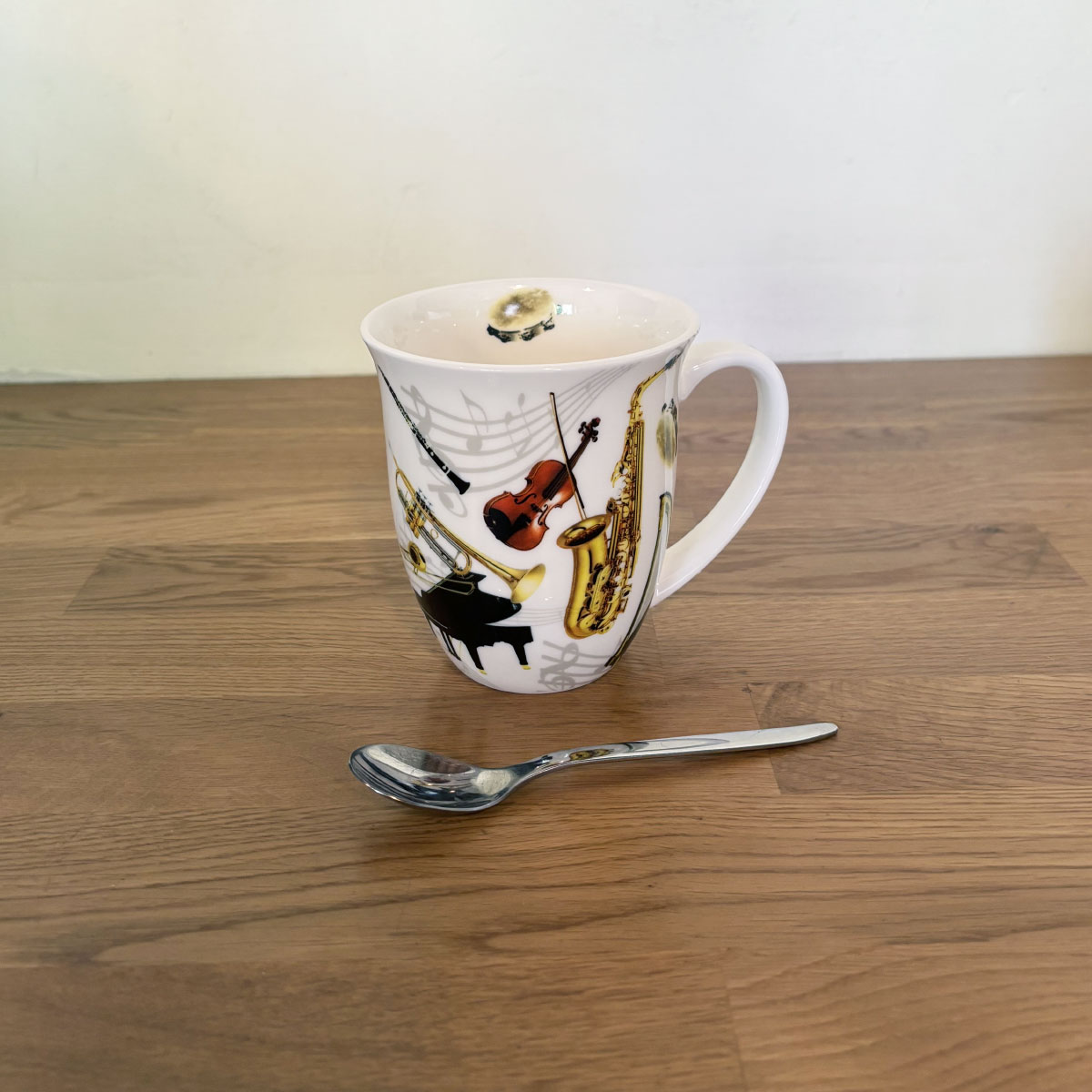 Mug en porcelaine fine  Instruments de musique