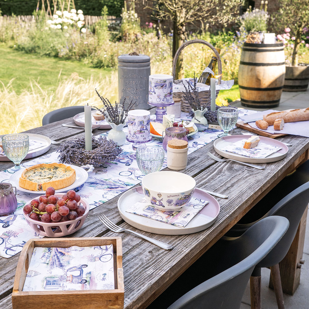 Bol en Porcelaine Fine  Balade en Provence