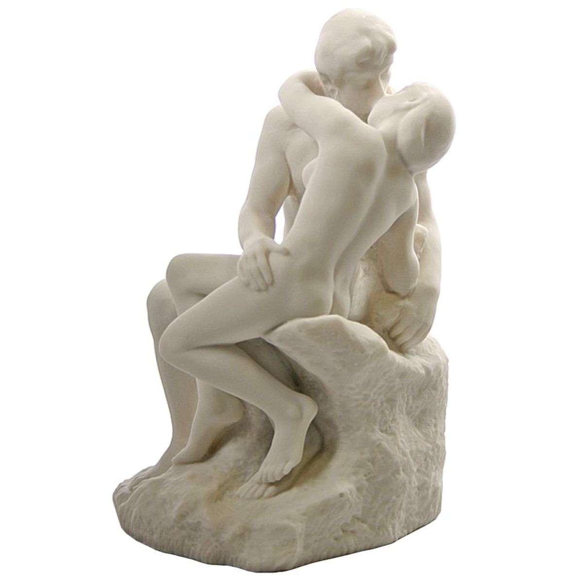 Le Baiser d'Auguste Rodin statue de collection 25 cm