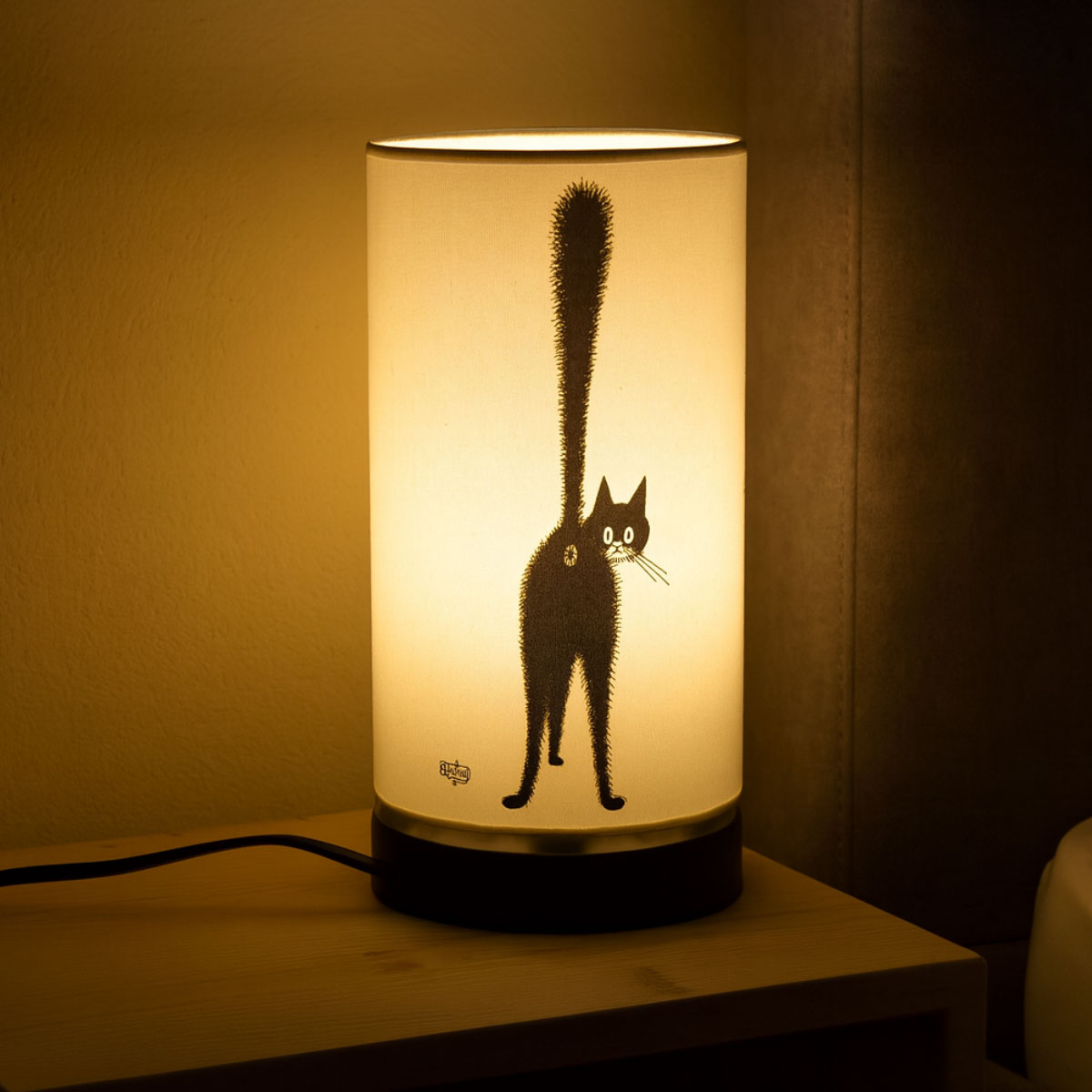 Lampe Chat de Dubout  Troisime il