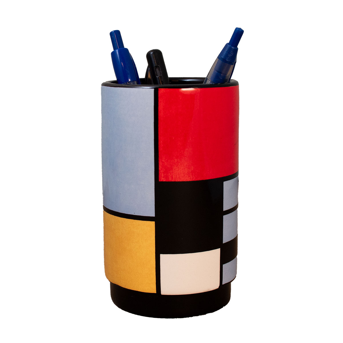 Pot � crayons Mondrian en C�ramique