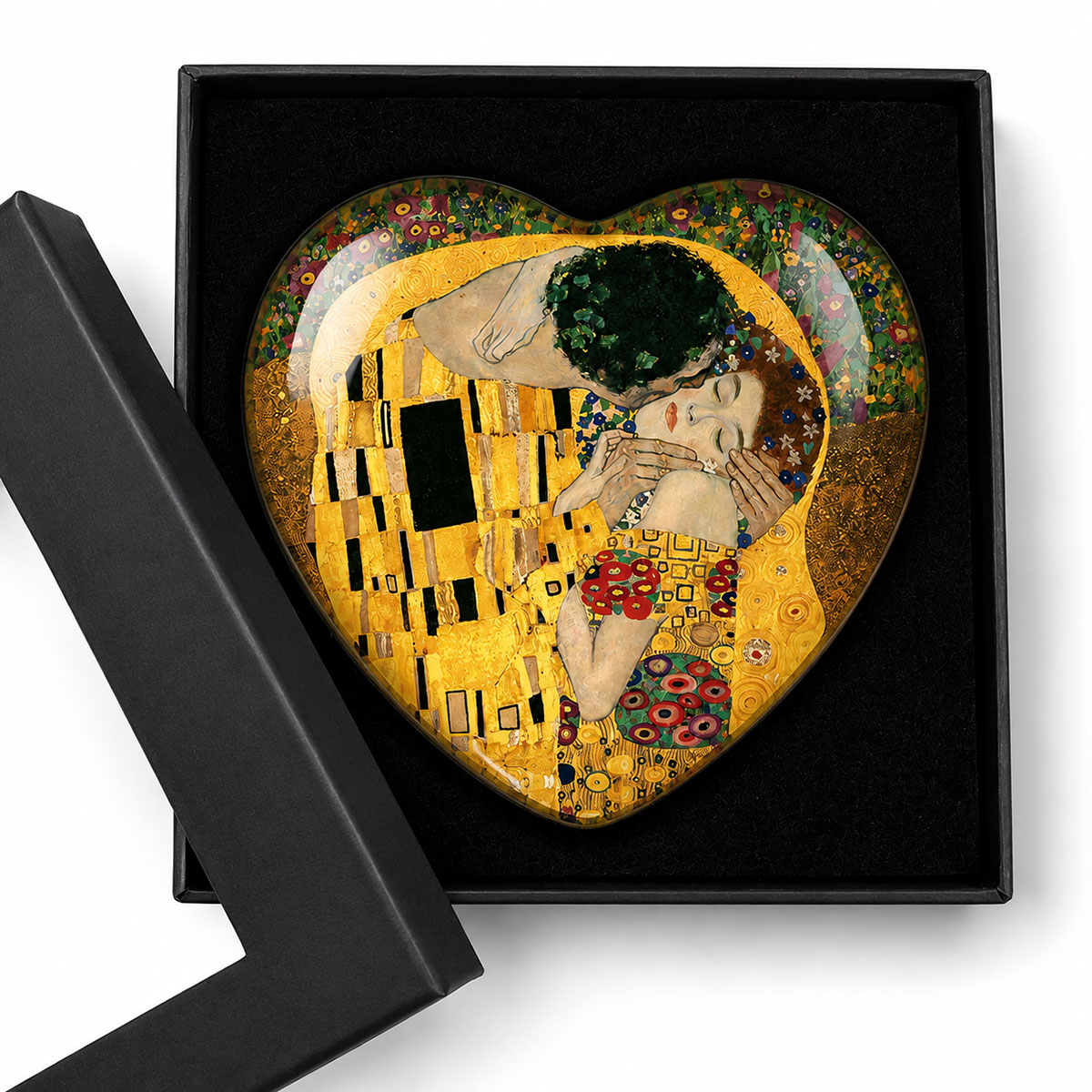 Presse-papiers en verre Le Baiser de Klimt
