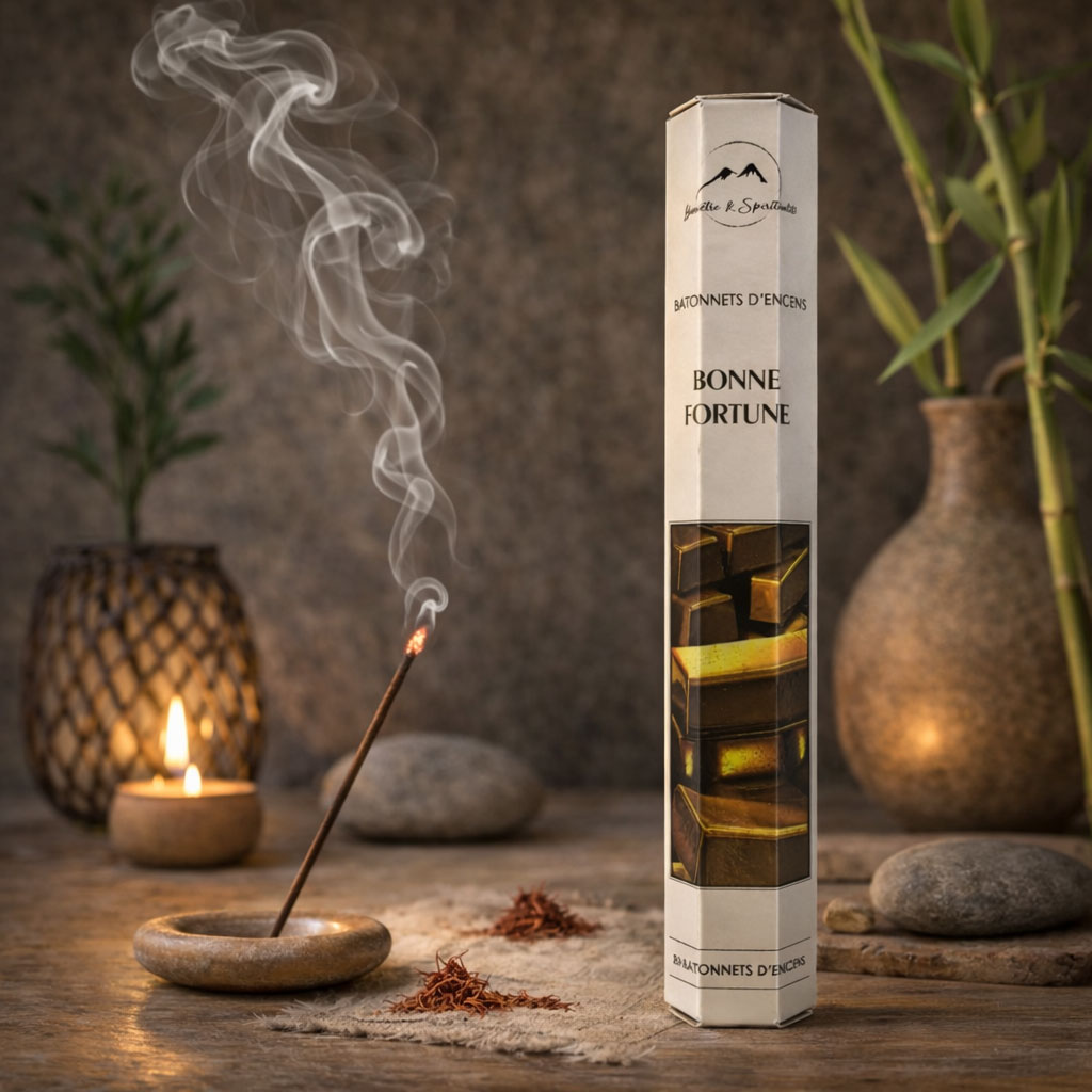 ✨ Bo�te de 20 b�tonnets d'encens Bonne Fortune