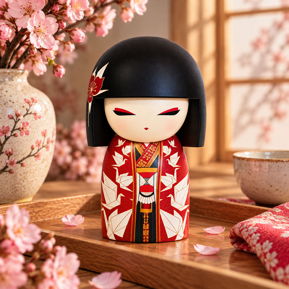 Figurine japonaise Nozomi Kimmidoll en r�sine 10,5 cm