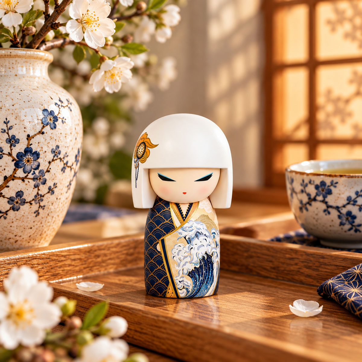 Figurine japonaise Minami R�silience en r�sine 10,5 cm