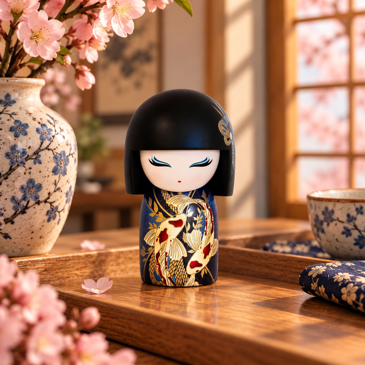 Figurine Kimmidoll Rikiyo D�termination en r�sine 10,5 cm