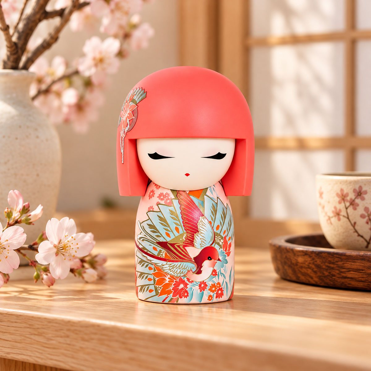 Figurine japonaise Harmonie Kimmidoll en r�sine 10,5 cm