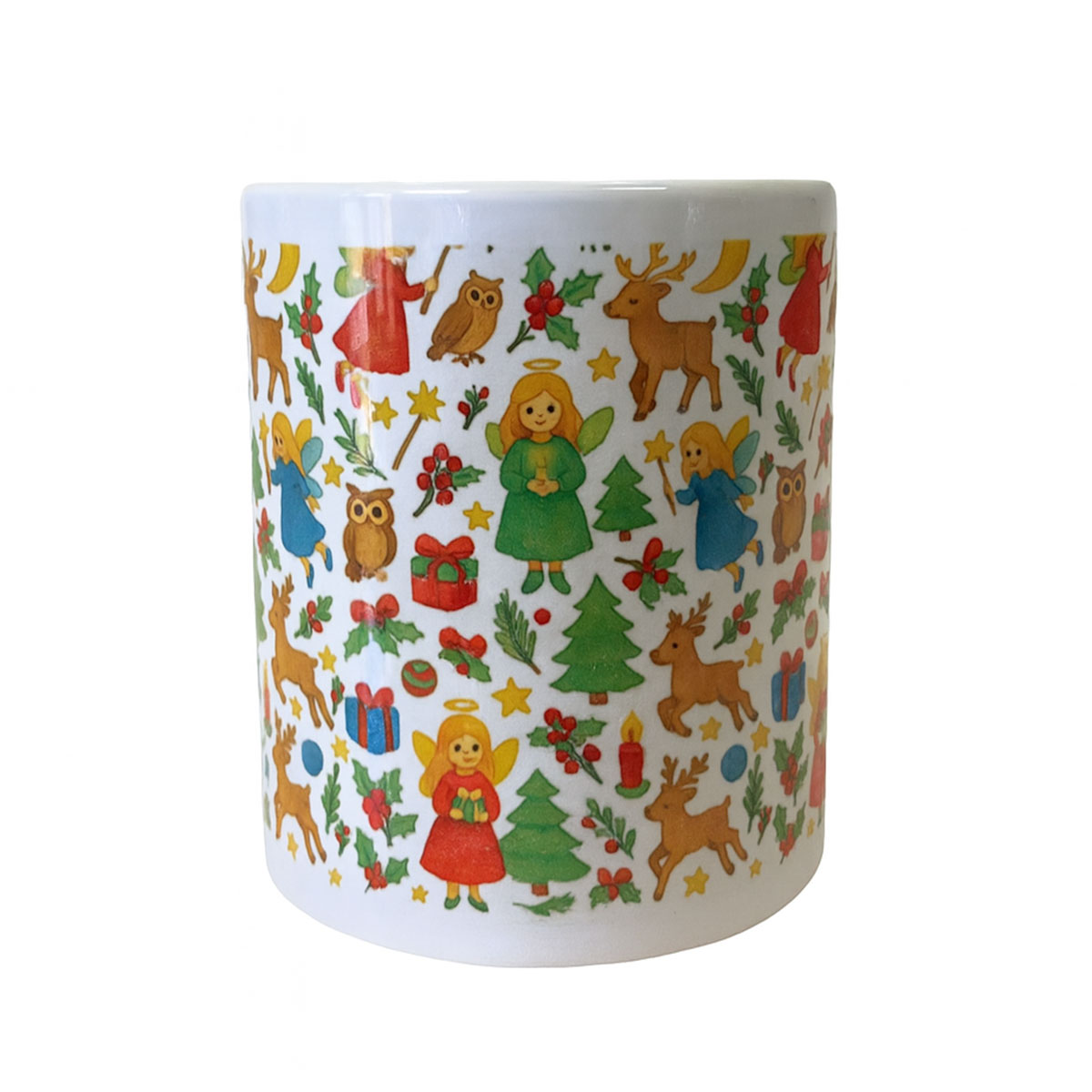 Mug anges et rennes  Collection Nol - 325 ml
