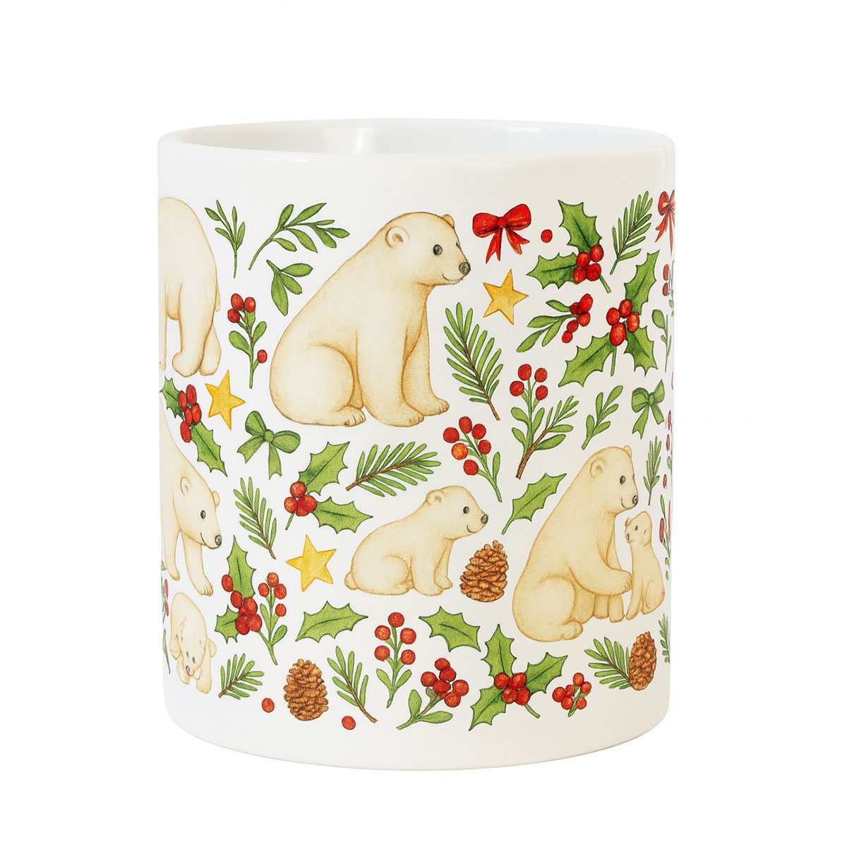 Mug ours polaires  Collection Nol - 325 ml