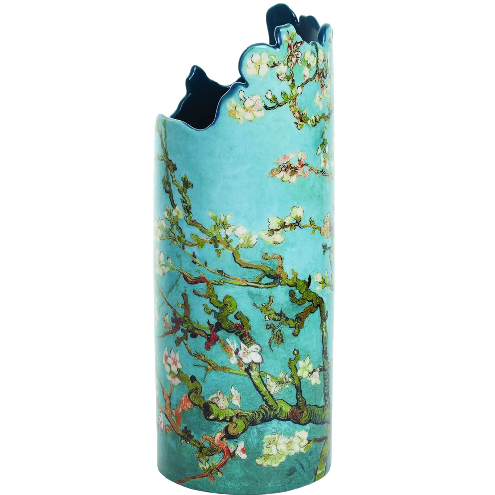 Vase Silhouette d'Art - Blossom de Vincent Van Gogh 23 cm