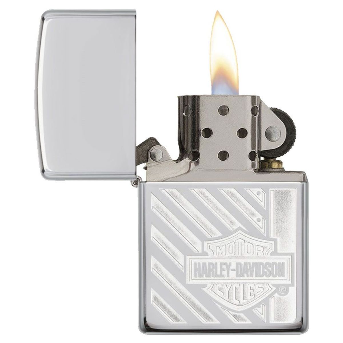Briquet Zippo Harley Davidson Logo stripes