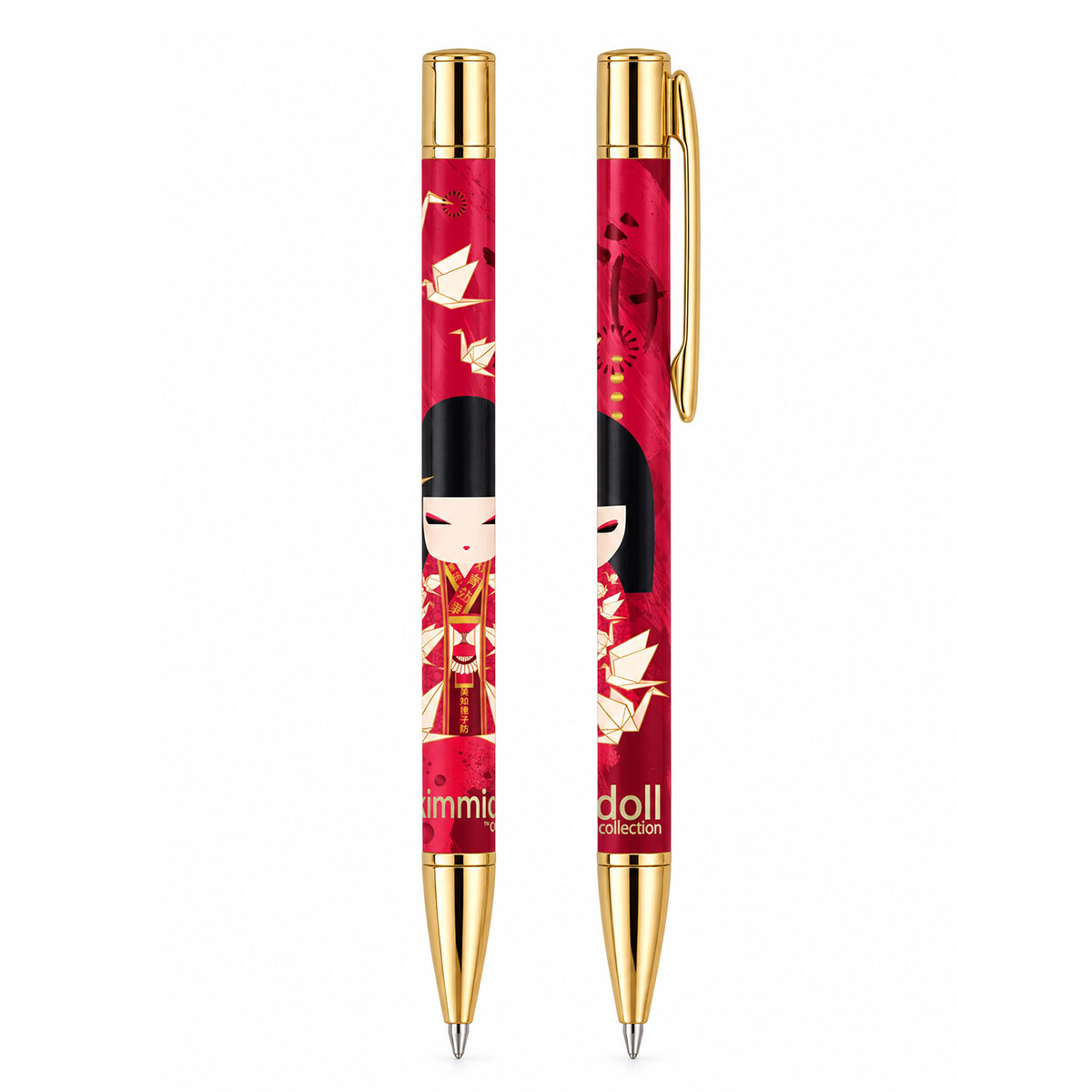 Stylo bille Kimmidoll Nozomi Espoir r�tractable 14 cm