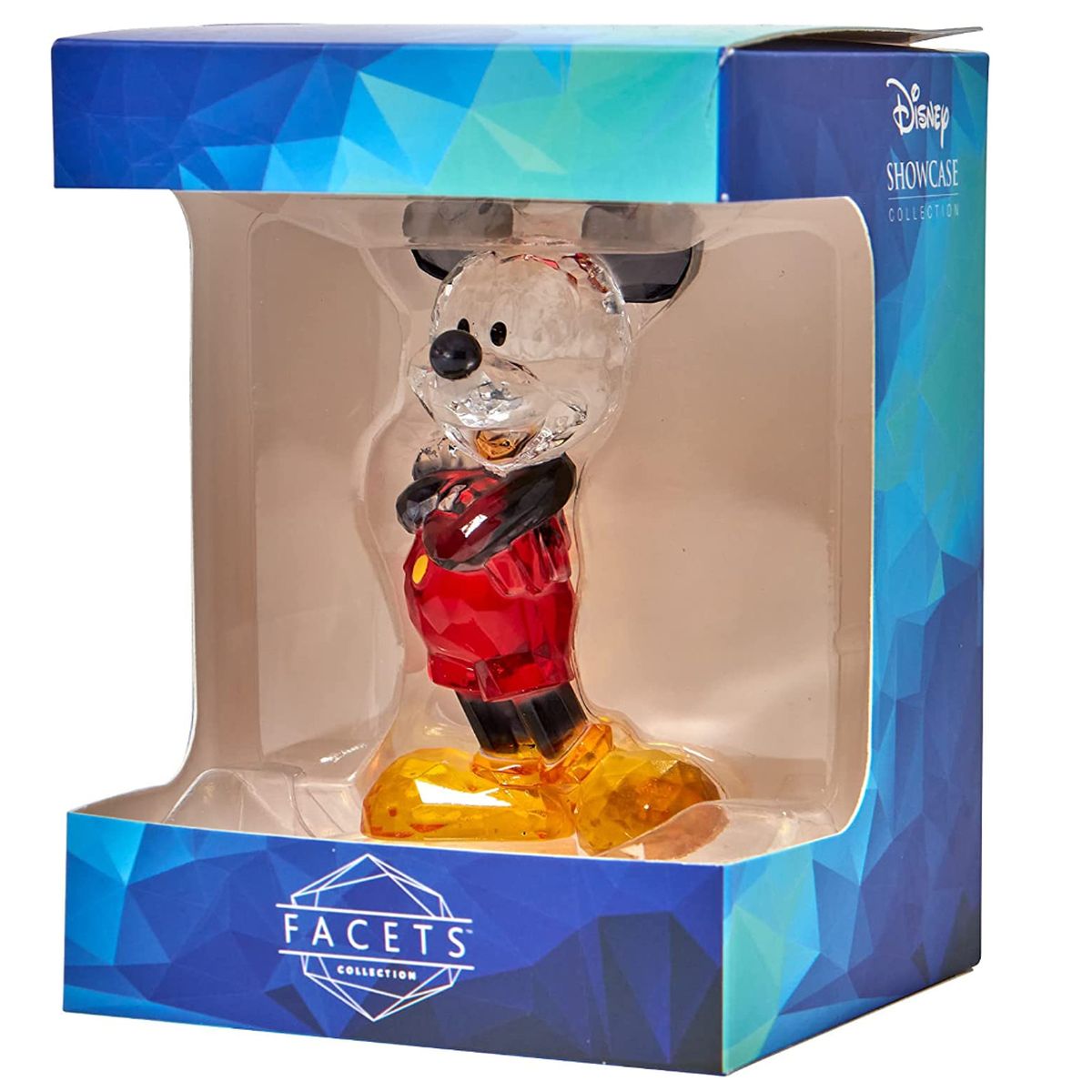 Figurine Mickey Cristal en acrylique facett - Disney Showcase
