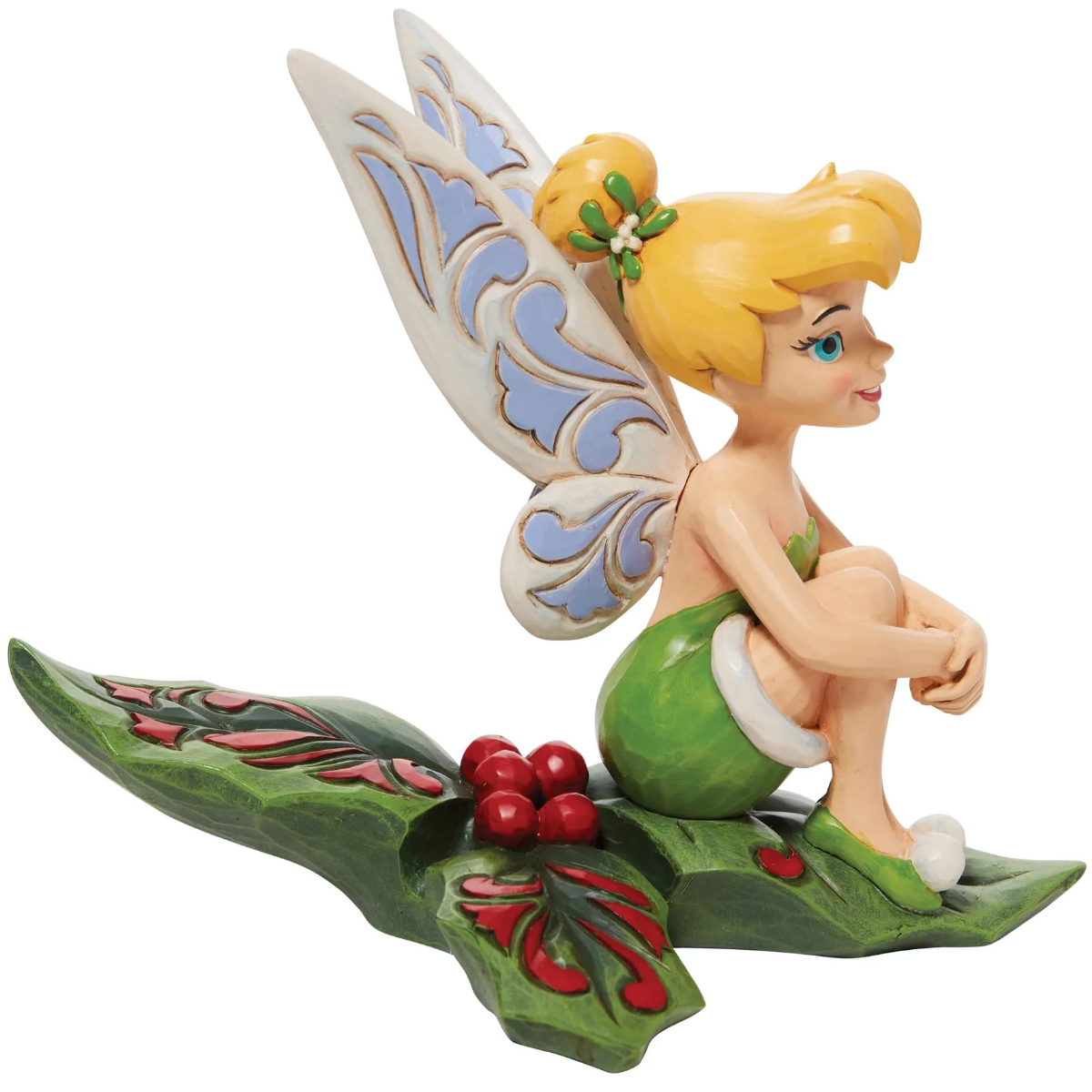 Figurine Fée Clochette et un cadeau de noël - Disney Traditions – Jim Shore  France