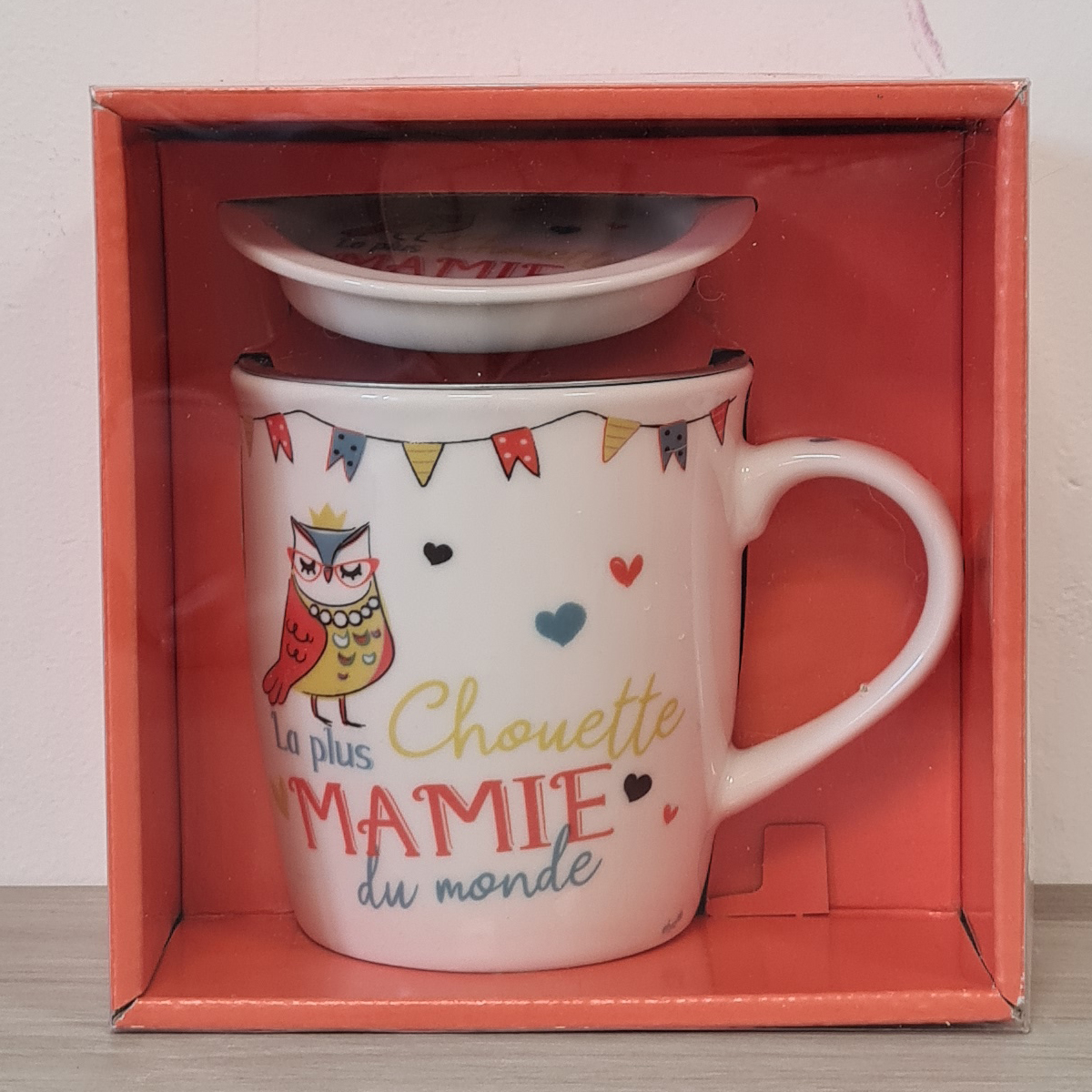 Tisanire avec infuseur mtal Collection Family Mamie