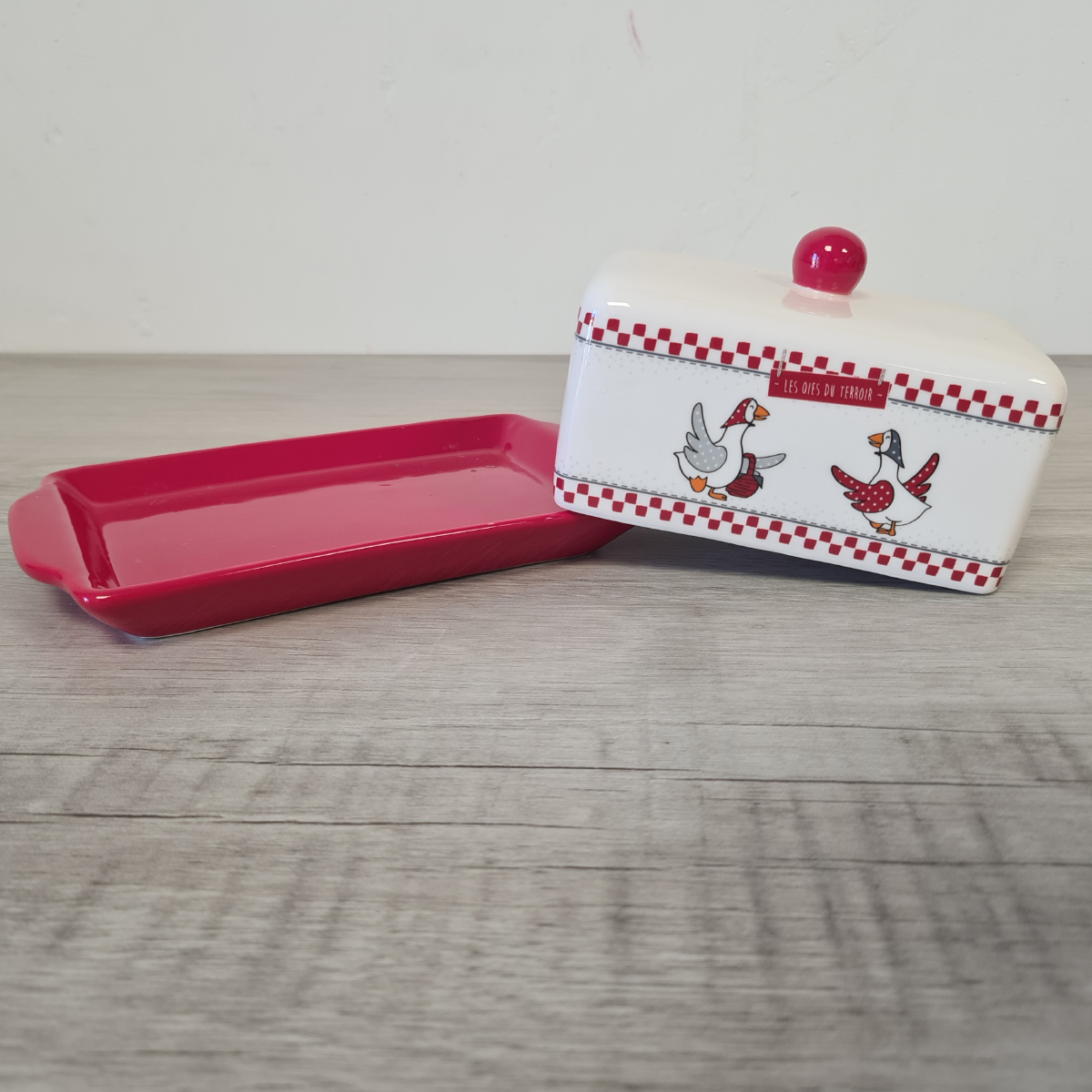 Beurrier en cramique - Collection Mlanie