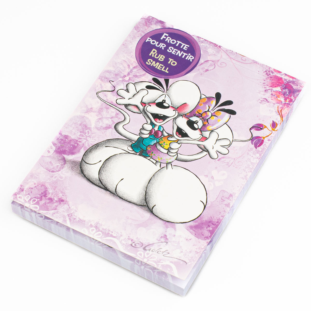 Bloc-notes Diddl parfum A6  Modle alatoire