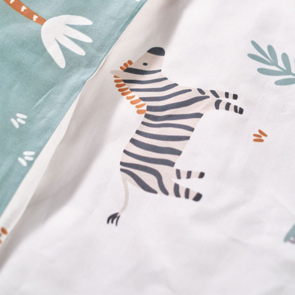 Parure de lit enfant Happy Safari  140 x 200 cm
