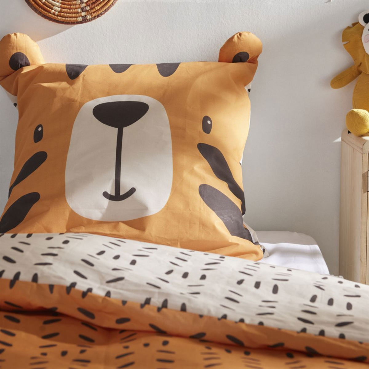 Parure de lit enfant Funny Tigre  140 x 200 cm