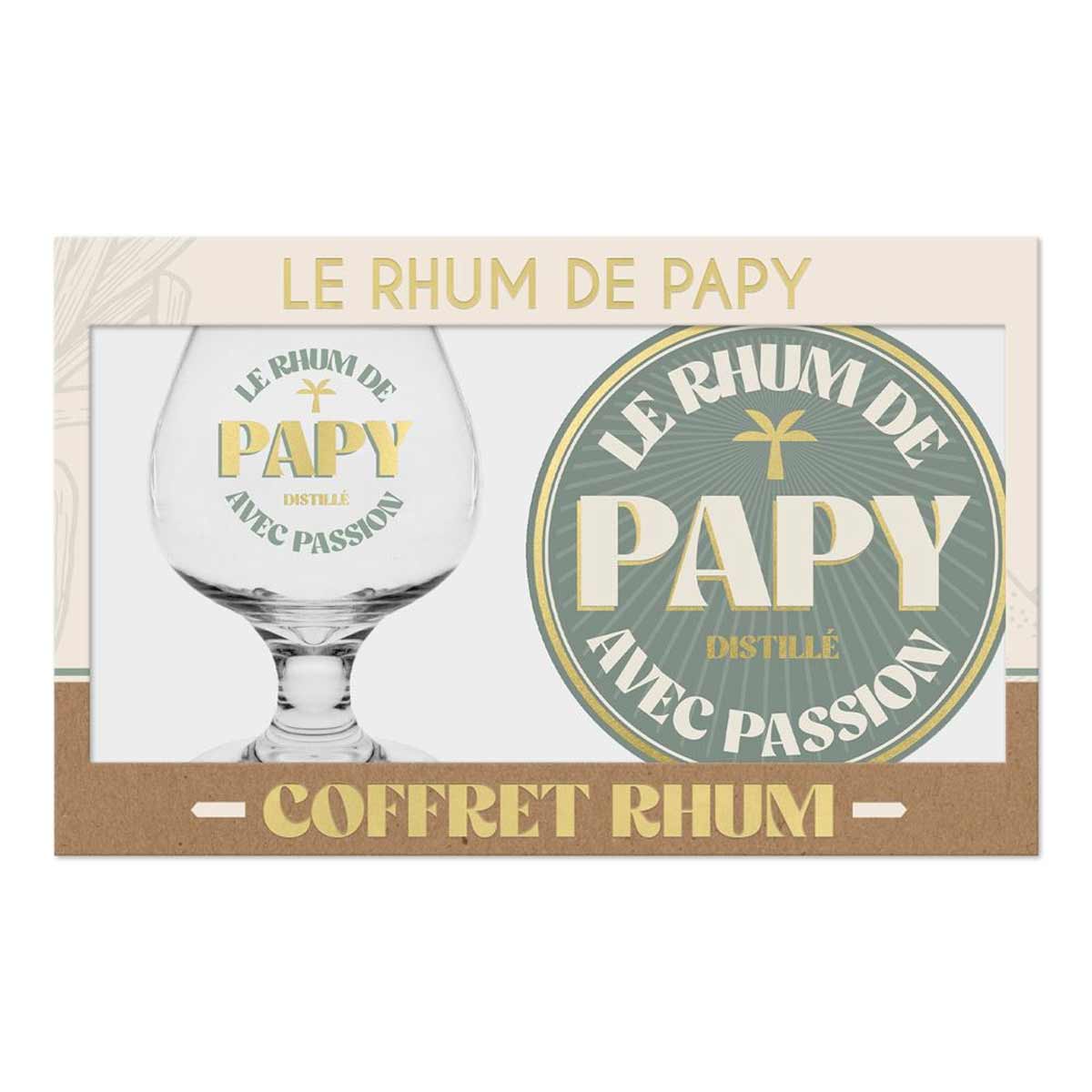Coffret cadeau Le rhum de Papy distill� avec passion