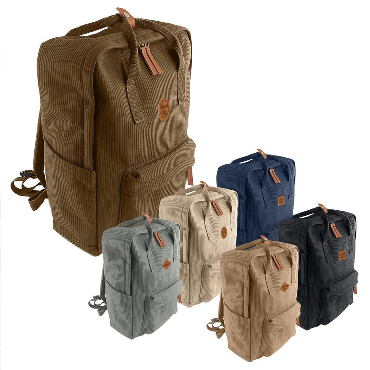 Sac � dos effet c�tel� beige