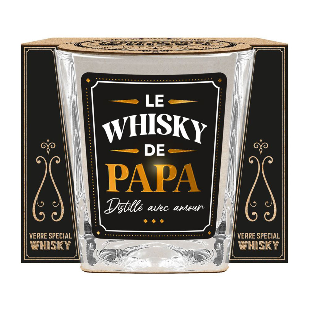 Verre � whisky Le Whisky de Papa 9 cm