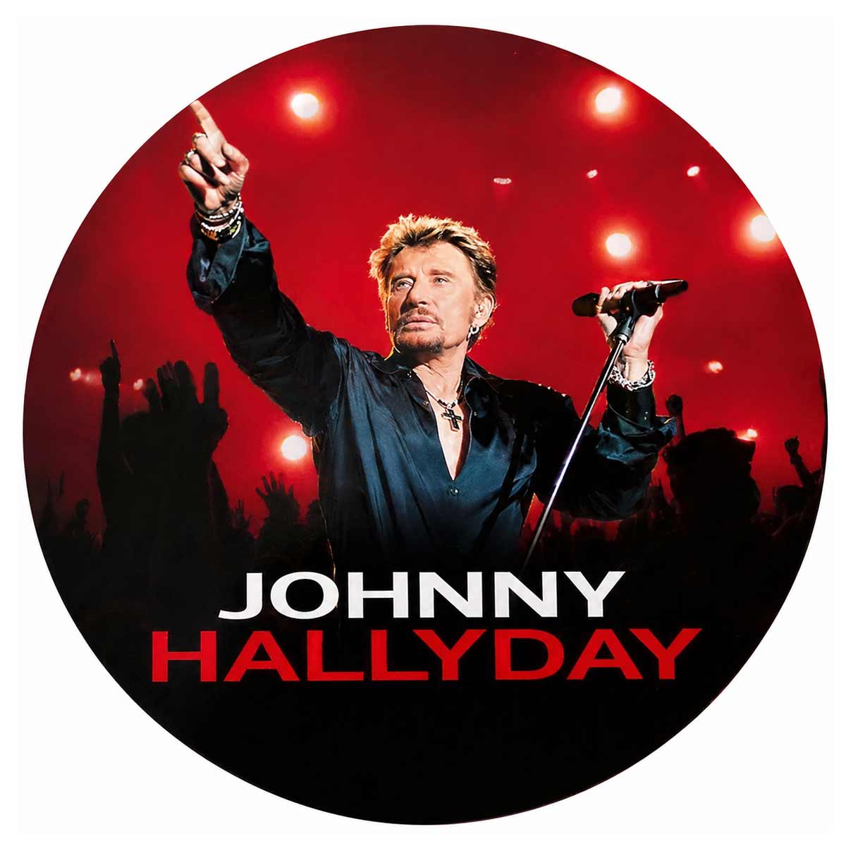 Table de bar Johnny Hallyday diam�tre 60 cm