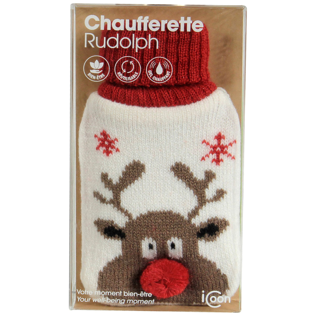 Chaufferette Rodoph le petit renne